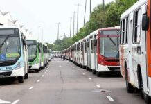 Rodoviários indicam greve que pode zerar circulação de ônibus em Manaus