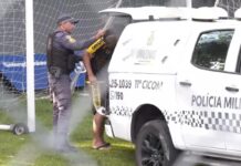 Protocolo antirracismo é acionado no Zamith e torcedor é preso durante jogo em Manaus
