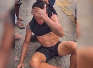Populares reagem a tentativa de assalto e agridem suspeito no bairro Cachoeirinha