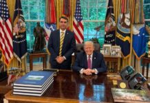 Flávio leva a Trump pedido para classificar facções brasileiras como organizações terroristas