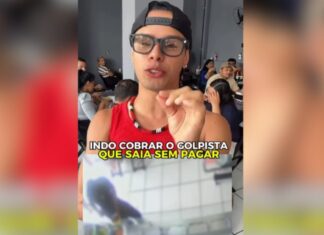Influencer denuncia homem por consumir refeições sem pagar em restaurante de Manaus