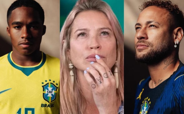 Endrick, luana e neymar