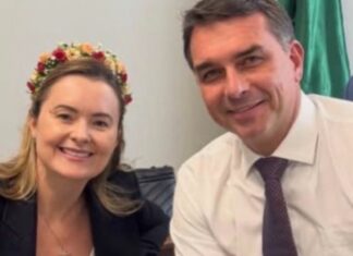 Eduardo Bolsonaro defende Júlia Zanatta para vice em chapa de Flávio: ‘Está à altura’