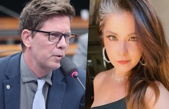 Mario Frias e Samara Felippo