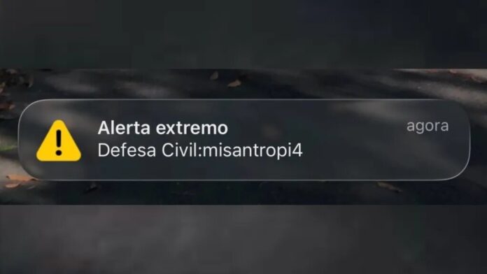 Um-alerta-falso-com-a-palavra-misantropi4-foi-enviado-na-madrugada-deste-sabado-20-a-celulares-em-varios-estados-do-Brasil.-Inicialmente-a-mensagem-de-alerta-extremo-foi-enviada-a-aparelhos-no-