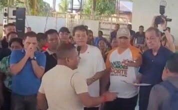 Pressionado por críticas, Eduardo Braga eleva o tom e ofende vereador em agenda no interior: ‘não fez porr* nenhuma’