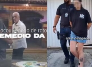 Suspeitos são presos após tentativa de envenenamento de mulher por interesse em seguro de vida