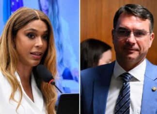 Flávio Bolsonaro ganha R$ 46 mil mesmo sem comparecer ao Senado, critica Erika Hilton