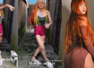Ruivinha de Marte compara visual de 5 anos atrás e impressiona seguidores
