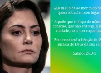 Michelle posta indireta e diz que levará ameaça a encontro com Costa Neto