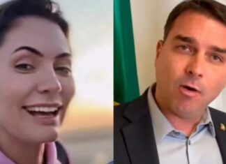 Flávio Bolsonaro e irmãos botaram blogueiros de lixo para bater nela, diz amiga de Michelle