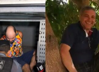 Suspeito de envolvimento na morte de dono de padaria é hostilizado por moradores durante prisão