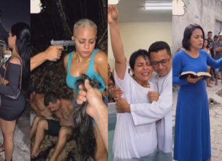 Ex-‘dama do tráfico’ viraliza após vídeo mostrar reviravolta e conversão religiosa