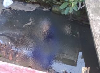 Homem é achado morto dentro de córrego na Compensa com mãos amarradas para trás
