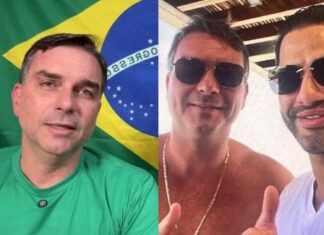 Flávio muda versão e diz que foto com ‘Sicário’ foi manipulada por inteligência artificial