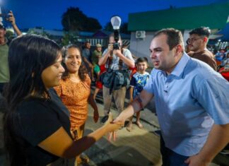 Em Novo Airão, Roberto Cidade anuncia aumento do Auxílio Estadual para R$ 250 já a partir de 2027