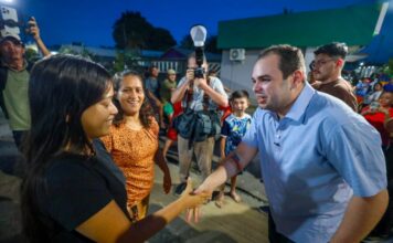 Em Novo Airão, Roberto Cidade anuncia aumento do Auxílio Estadual para R$ 250 já a partir de 2027