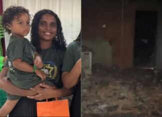 Grávida e filho de 4 anos são assassinados e encontrados carbonizados dentro de casa