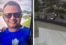 Imagens revelam instante em que policial é atingido durante troca de tiros em Manaus
