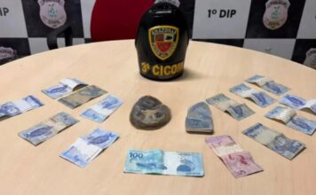 No Japiim, homem é preso após denúncia de tráfico de drogas e apreensão de entorpecentes