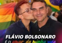 Após dizer que foi barrado, “Gay de Direita” recebe pedido de desculpas de Flávio Bolsonaro
