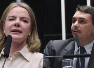 Gleisi rebate Flávio Bolsonaro e dispara: “Como é ignorante”