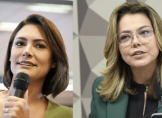 Leila do Vôlei e Michelle Bolsonaro lideram pesquisa no Senado, mas ex-primeira-dama amarga maior rejeição