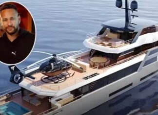 Neymar compra iate de R$ 120 milhões com heliponto e 6 suítes