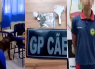 Estudante é flagrado com suspeita de dr0ga dentro de sala de aula no AM