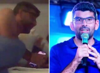 Candidato a governador se pronuncia com esposa após vídeo íntimo viralizar: “Sede de poder”