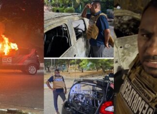 VÍDEO: Repórter Eudogio Gonçalves se pronuncia após carro pegar fogo: “Deus vai dar muito mais”