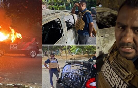 VÍDEO: Repórter Eudogio Gonçalves se pronuncia após carro pegar fogo: “Deus vai dar muito mais”