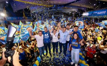 Adjuto Afonso mostra força política e reúne 12 mil apoiadores em lançamento de campanha eleitoral