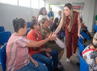 Primeira-dama Thaisa Cidade acompanha mutirões de saúde e reforça compromisso do Governo do Amazonas com atendimento especializado