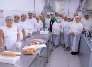 Primeira-dama Thaisa Cidade visita Policlínica Gerontológica da FUnATI e destaca atenção à pessoa idosa