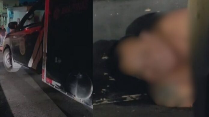 At4que brut4l: homem é surpreendido e m0rt0 com nove tir0s enquanto estava sentado