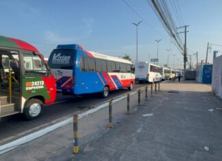 Paralisação afeta transporte de trabalhadores para o Distrito Industrial de Manaus
