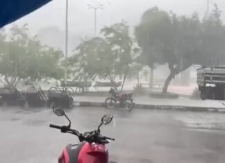 Temporal com granizo atinge Manicoré no dia em que AM bate recorde de temperatura