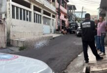 Invasor morre durante luta corporal com morador no Morro da Liberdade, em Manaus