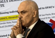 Novas sanções dos EUA contra Moraes entram em discussão, diz jornal britânico