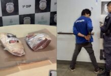Segurança impede furto de duas picanhas em supermercado no Educandos, em Manaus