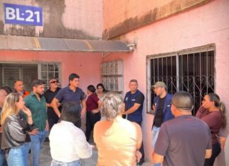 Rachadura cresce em prédio e assusta moradores de residencial na Cidade Nova, em Manaus