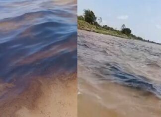 Óleo queimado forma ‘imensa mancha’ no Rio Amazonas e acende alerta ambiental em Itacoatiara