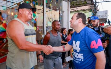 Roberto Cidade começa corpo a corpo da campanha pelo Jorge Teixeira, na zona Leste