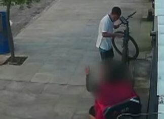 Entregador implora para ter bicicleta poupada durante assalto em João Pessoa