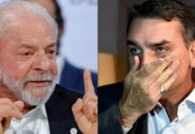 Pesquisa BTG/Nexus mostra Lula com 46% contra 45% de Flávio Bolsonaro no 2º turno