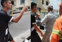 VÍDEO: Homem dá soco em motorista de coleta de lixo após confusão de trânsito no Coroado