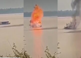 Embarcação explode em Manicoré e assusta ribeirinhos no Amazonas