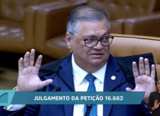 Durante sessão do STF, Dino critica corrupção e fala em “momento mais corrupto” do Judiciário
