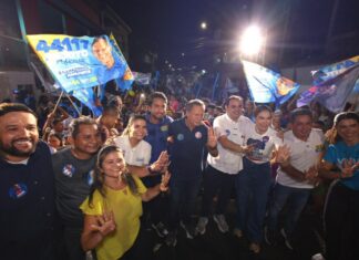 Adjuto Afonso reúne apoiadores em agenda eleitoral em Manaus